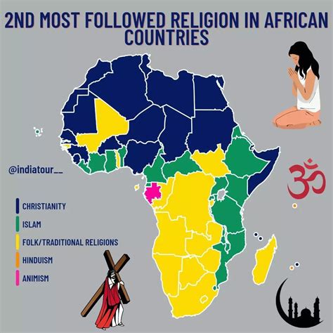 South African Religion Map