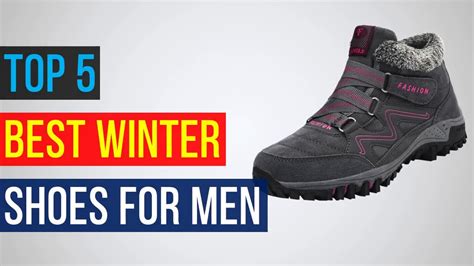 TOP 5 Best Winter Shoes For Men | Leather Boots - YouTube