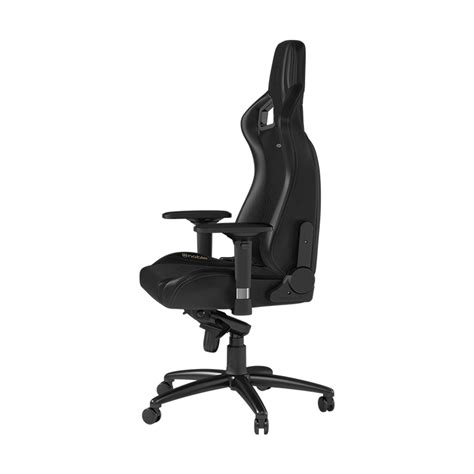 Noblechairs EPIC Series Real Leather Gaming Chair - Black/Black | Computer Lounge