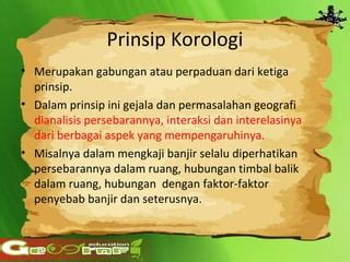 Prinsip prinsip geografi | PPT