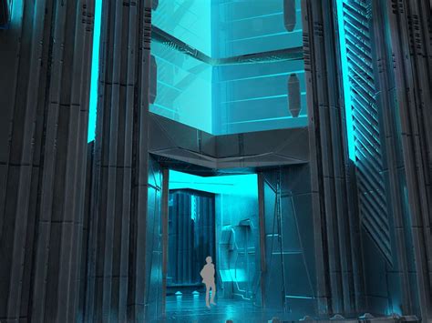 Sci Fi cyberpunk Building HD (2) 3D Model $49 - .unknown .max .obj .fbx - Free3D