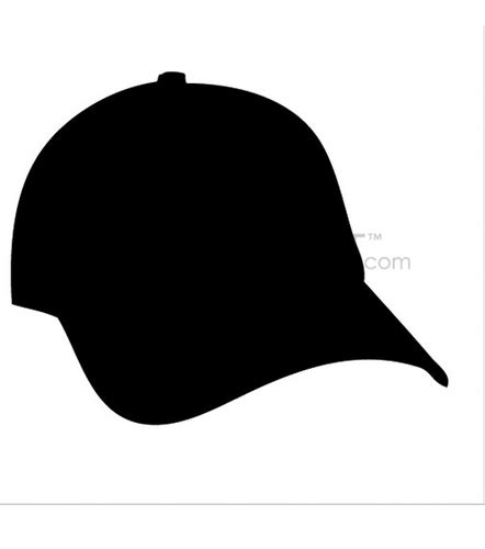 Buy vector baseball cap silhouette royalty-free illustration