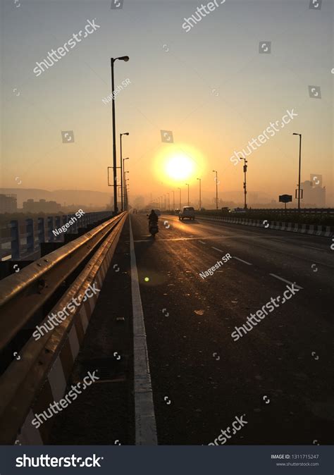 1 imágenes de Sunset image airoli bridge mumbai - Imágenes, fotos y ...