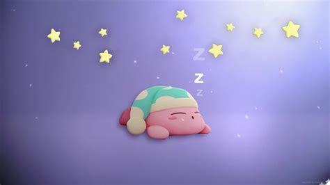 Sleeping Kirby Live Wallpaper - MoeWalls