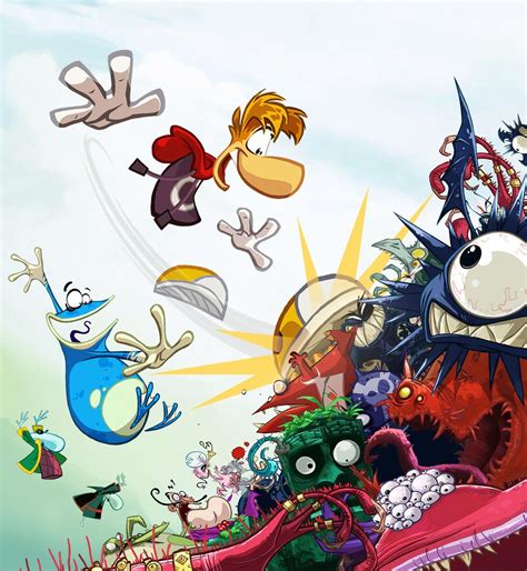 Rayman Origins: Screens and artwork - Pure Nintendo #videogamereviews | Arte de fã, Crash ...