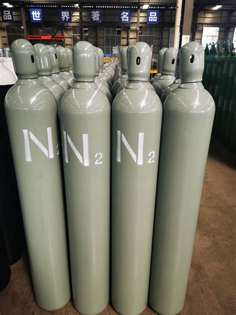 47L200bar High Pressure Vessel Seamless Steel Nitrogen N2 Gas Cylinder