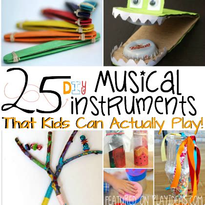 25 Easy DIY Musical Instruments