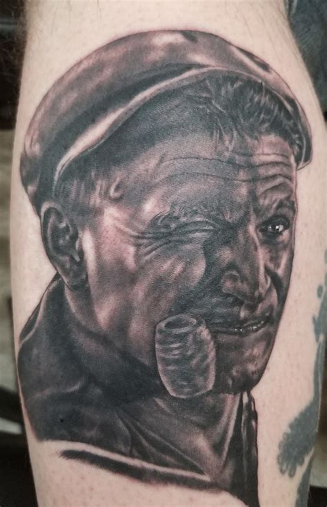 Popeye The Sailor Man Tattoo