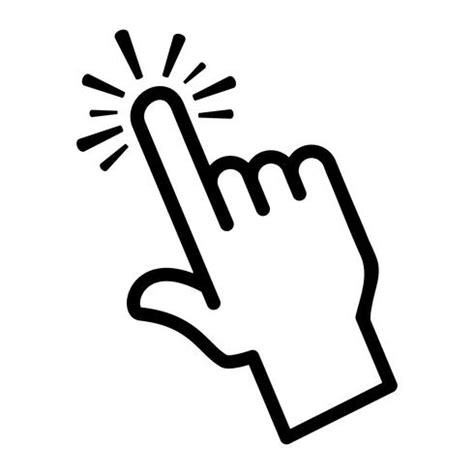 Finger Touch Vector Icon 551150 Vector Art at Vecteezy