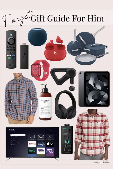 Target Holiday Gift Guide For Him - Blushing Rose Style Blog