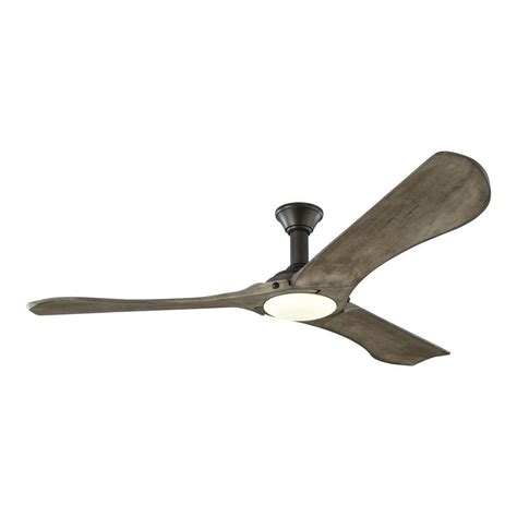 Visual Comfort Fan Collection - 3MNLR72D-V1 - Monte Carlo Fans-Minimalist Max-3 Blade Ceiling ...