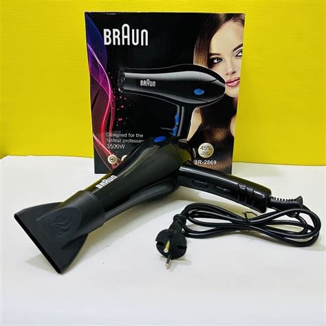 Braun Professional Hair Dryer 3500W - D&D Imported Store