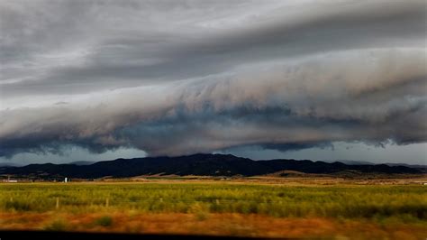 Crazy storm going through Montana. I-90, Anaconda, MT 59711, USA ...