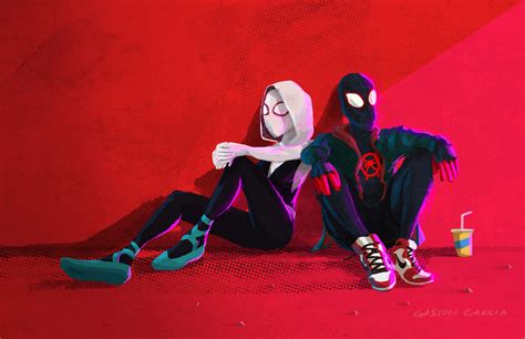 Miles Morales And Gwen Stacy Wallpapers - Wallpaper Cave