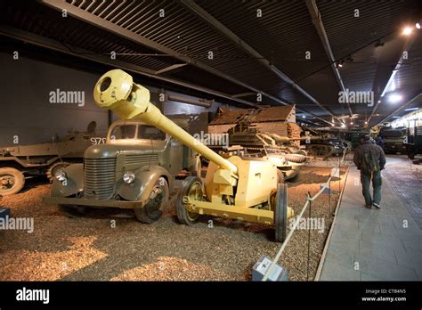 Exhibits at the Land Warfare Imperial War Museum Duxford,Cambridgeshire Stock Photo - Alamy