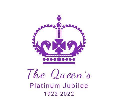 The Queen's Platinum Jubilee. 2022. Celebration Queen Elizabeth. Vector illustration about 70 ...