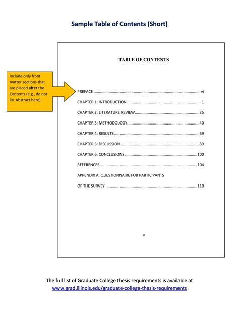 20 Table of Contents Templates and Examples - Template Lab