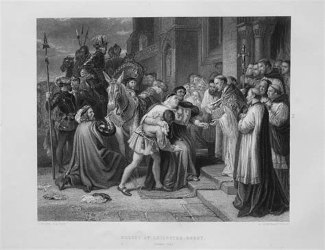 Wolsey at Leicester Abbey. (Henry VIII).