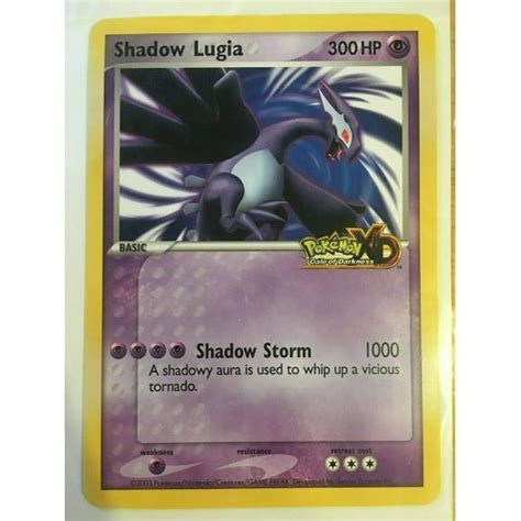 Shadow Lugia Card Real