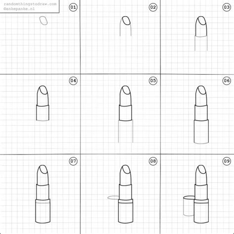 How to draw lipstick. | Drawings | Doodles, Drawings, Art drawings