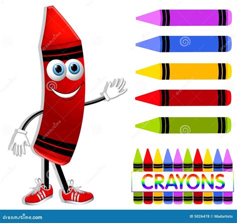 Cartoon Crayon Collection Stock Illustrations – 2,892 Cartoon Crayon ...