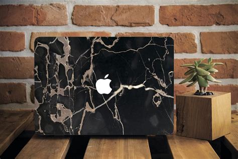 Black Marble Macbook Hard Pro Case Macbook Pro 13 Case Macbook | Etsy