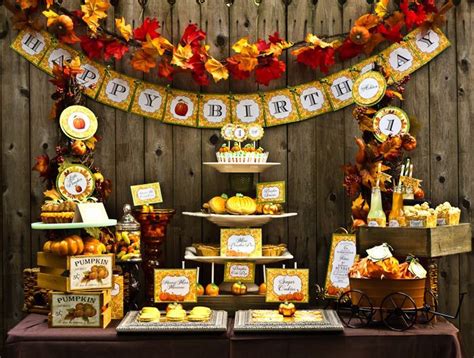 Quick and Easy Fall Birthday Party Ideas | PineCrest Country Club