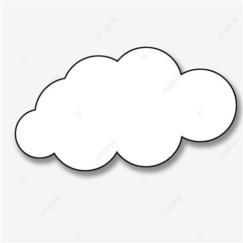 Clipart Awan Kartun Putih, Cloud Clipart, Awan, Seni Klip PNG ...