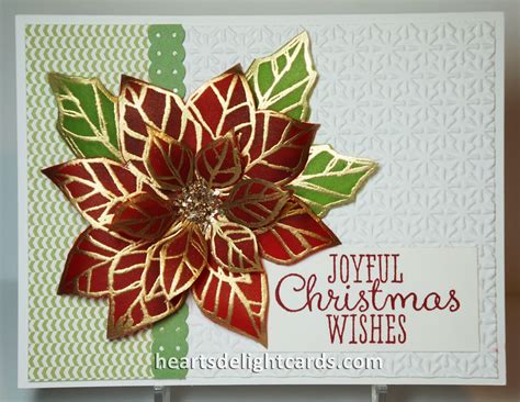 Heart's Delight Cards: Joyful Christmas Wishes