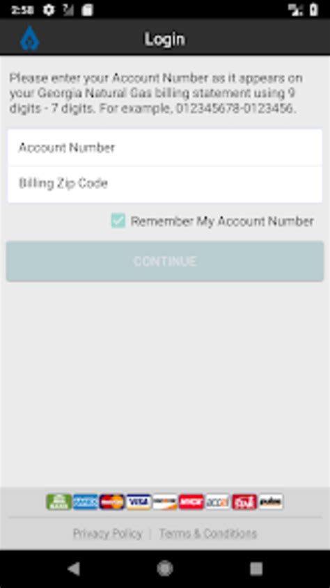 Georgia Natural Gas Payments for Android - Download
