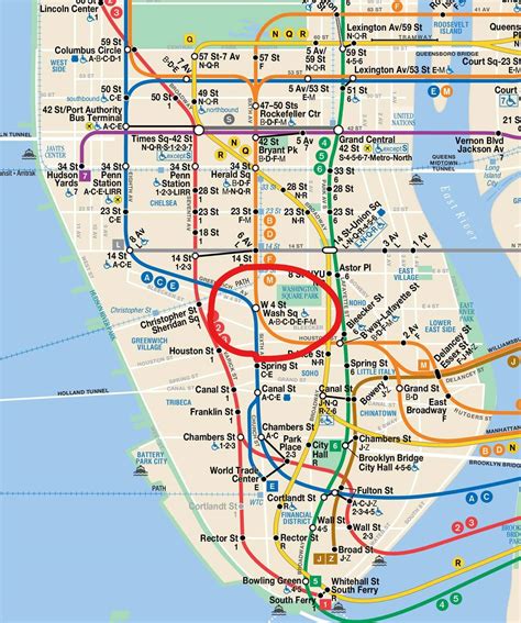 Nyc Subway Route Map - United States Map