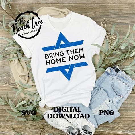 Bring Them Home Now Svg, Bring Them Home Tshirt, Pray for Israel Svg, Israel, Israel Svg, Israel ...