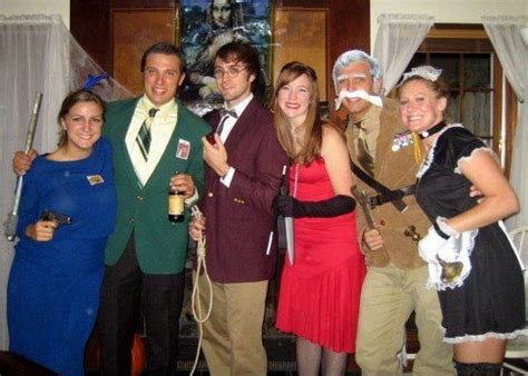 Best 6-person Group Halloween Costume Ever. Clue Characters! Mrs ...