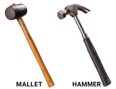 Mallet vs. Hammer: Differences & When to Use a Mallet?