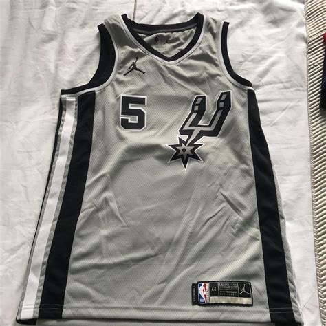 Jordan nba basketball jersey San Antonio spurs... - Depop