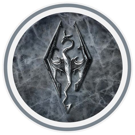 Skyrim Logo Transparent Png : This png file is about transparent ...