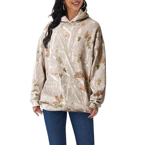 Camo Abercrombie Hoodie | Women's Oversized Hoodie