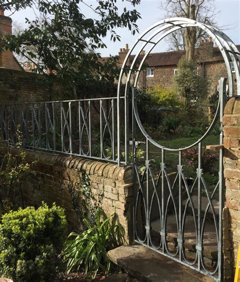 Lowe wrought iron garden gates- James Price Blacksmith and Designer