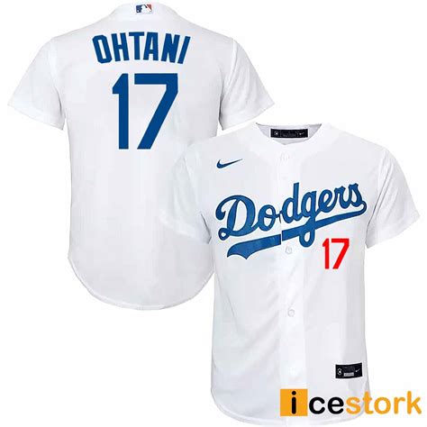 Ohtani LA Dodgers Jersey Shirt - Icestork