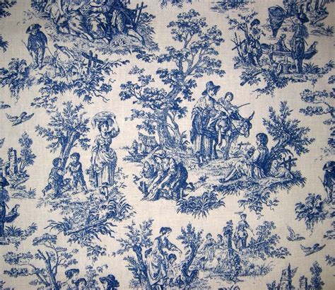 🔥 Download Blue Toile by @michellew80 | Blue French Country Toile Wallpapers, French Country ...