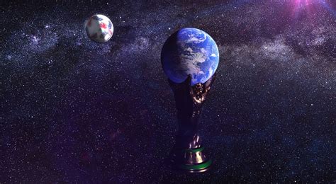 fifa, copa del mundo, 2018, rusia, fútbol, pelota, mundo, espacio, trofeo, copa | Pxfuel