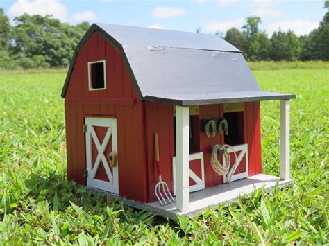 Miniature Horse Barn/ Horse Stable dollhouse fairy garden | Etsy | Miniature horse barn, Fairy ...