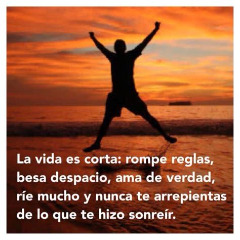 Frase de Motivación - La Vida es Corta... | Imágenes de Motivación | Frases de Motivación