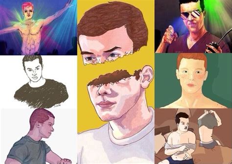 Ian Gallagher/Mickey Milkovich Fan Art | Shameless US | Pinterest