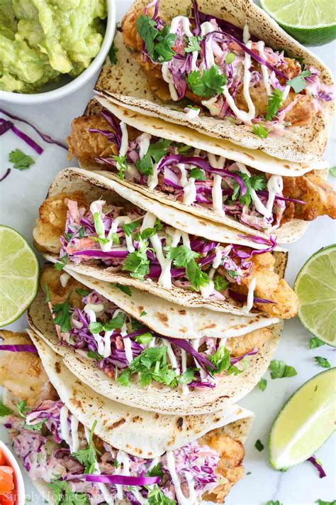 Crispy Fish Tacos (VIDEO) - Simply Home Cooked