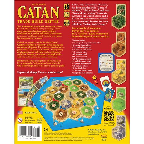 Catan The Board Game, Multicolor- Buy Online in New Zealand at ...