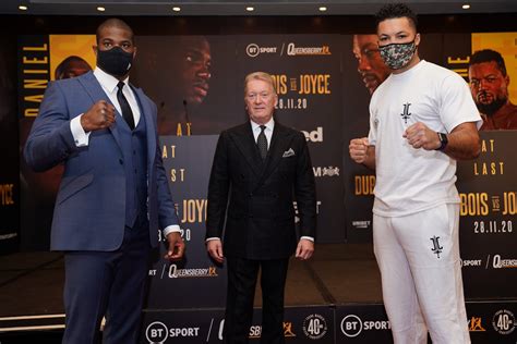 NEWS: DUBOIS vs JOYCE PRESS CONFERENCE QUOTES – Go Boxing