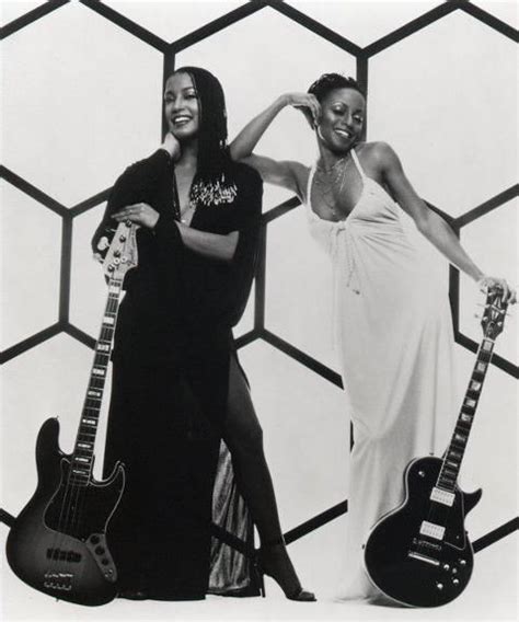 Janice-Marie Johnson (bass) and Hazel Payne (guitar) of “A Taste of ...