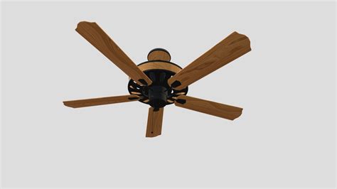 Assignment 6 (Wooden Ceiling Fan) - Download Free 3D model by TommySN [a38384a] - Sketchfab