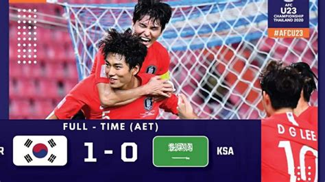 Korea Republic vs Saudi Arabia 1-0 | Chung kết U23 AFC Championship ...